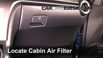 2015 Scion tC 2.5L 4 Cyl. Air Filter (Cabin) Replace